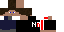 Minecraft skin texture, 64x32 legacy pixels
