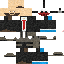 Minecraft skin texture, 64x64 pixels