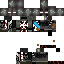 Minecraft skin texture, 64x64 pixels