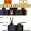 Minecraft skin texture, 64x64 pixels