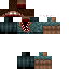 Minecraft skin texture, 64x64 pixels