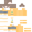 Minecraft skin texture, 64x64 pixels