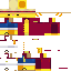 Minecraft skin texture, 64x64 pixels