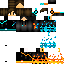 Minecraft skin texture, 64x64 pixels