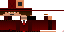 Minecraft skin texture, 64x32 legacy pixels