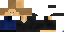 Minecraft skin texture, 64x32 legacy pixels