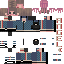 Minecraft skin texture, 64x64 pixels