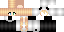 Minecraft skin texture, 64x32 legacy pixels