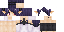 Minecraft skin texture, 64x32 legacy pixels