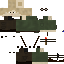 Minecraft skin texture, 64x64 pixels