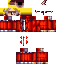 Minecraft skin texture, 64x64 pixels