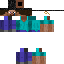 Minecraft skin texture, 64x64 pixels