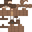 Minecraft skin texture, 64x64 pixels