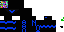 Minecraft skin texture, 64x32 legacy pixels