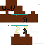 Minecraft skin texture, 64x64 pixels
