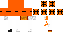 Minecraft skin texture, 64x32 legacy pixels
