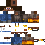 Minecraft skin texture, 64x64 pixels