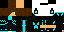 Minecraft skin texture, 64x32 legacy pixels