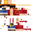 Minecraft skin texture, 64x64 pixels