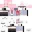Minecraft skin texture, 64x64 pixels