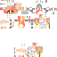 Minecraft skin texture, 64x64 pixels