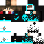 Minecraft skin texture, 64x64 pixels