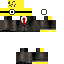 Minecraft skin texture, 64x64 pixels