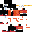 Minecraft skin texture, 64x64 pixels