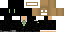 Minecraft skin texture, 64x32 legacy pixels