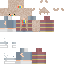 Minecraft skin texture, 64x64 pixels