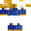 Minecraft skin texture, 64x64 pixels