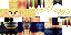Minecraft skin texture, 64x32 legacy pixels