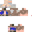 Minecraft skin texture, 64x64 pixels