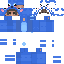 Minecraft skin texture, 64x64 pixels