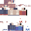 Minecraft skin texture, 64x64 pixels