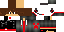 Minecraft skin texture, 64x32 legacy pixels