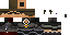 Minecraft skin texture, 64x32 legacy pixels