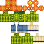 Minecraft skin texture, 64x64 pixels