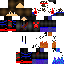 Minecraft skin texture, 64x64 pixels