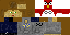 Minecraft skin texture, 64x32 legacy pixels