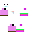 Minecraft skin texture, 64x64 pixels