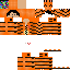 Minecraft skin texture, 64x64 pixels