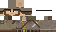Minecraft skin texture, 64x32 legacy pixels
