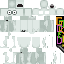 Minecraft skin texture, 64x64 pixels