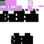 Minecraft skin texture, 64x64 pixels