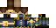 Minecraft skin texture, 64x32 legacy pixels