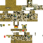 Minecraft skin texture, 64x64 pixels