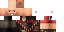 Minecraft skin texture, 64x32 legacy pixels