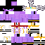 Minecraft skin texture, 64x64 pixels