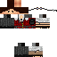 Minecraft skin texture, 64x64 pixels